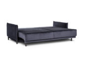 In picture: Lucas 3BM bed fully open. Fabric: Harmony 79. Leg: 121 black.