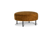 In picture: footstool Chic. Fabric: Adore 132. Leg: 123, matte black.